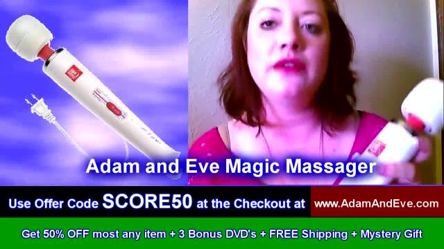 superlatively worthwhile lovemaking-aids for beauties - adam and eve magic relieving vibrator review